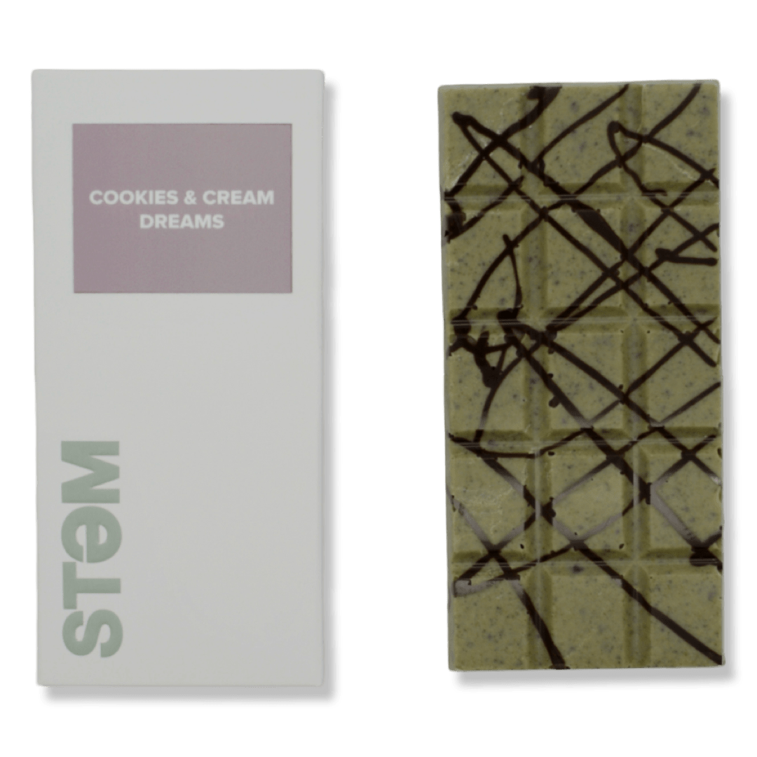 Stem Cookies & Cream Mushroom Chocolate Bar